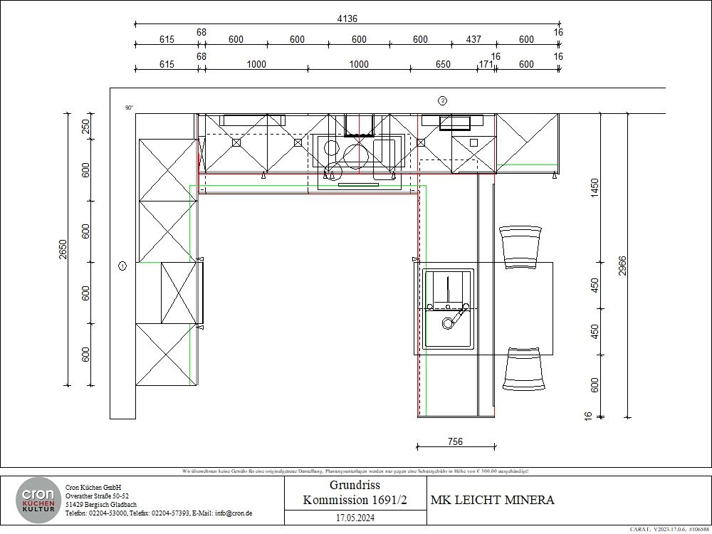 Kche in U-Form von Cron Kchen GmbH - Foto  1